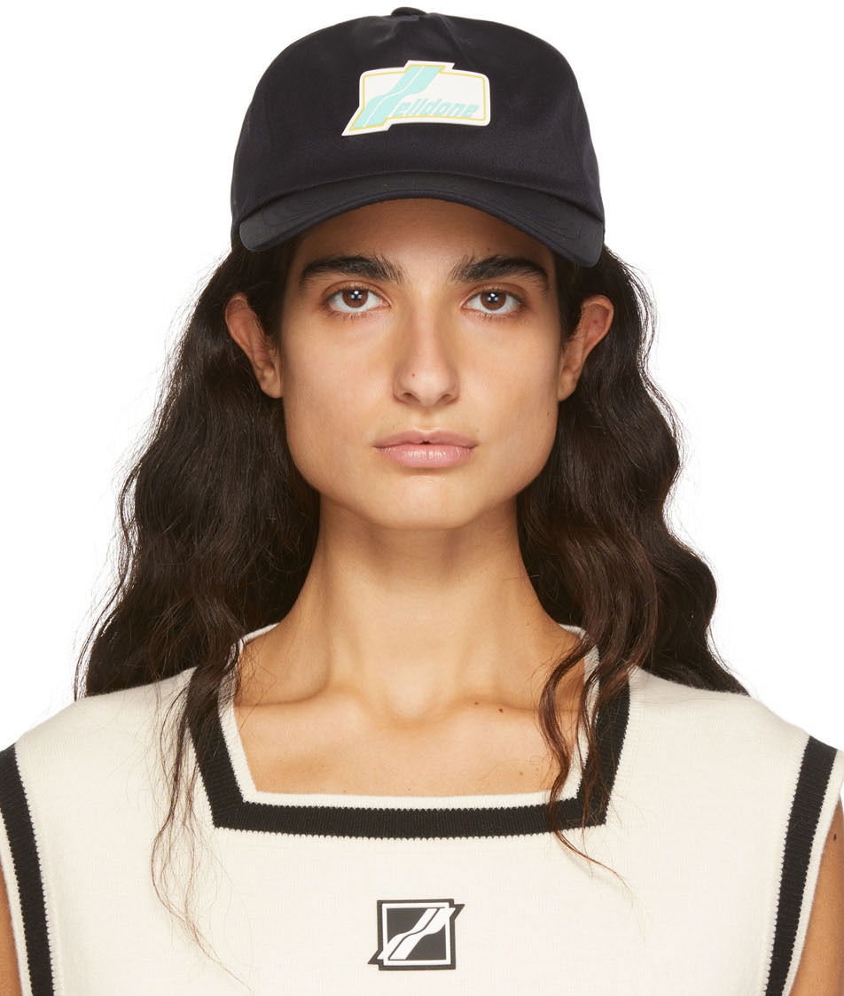 Šiltovka We11done We11done Logo Baseball Cap Čierna | WD-AH1-22-409-U-NV, 0