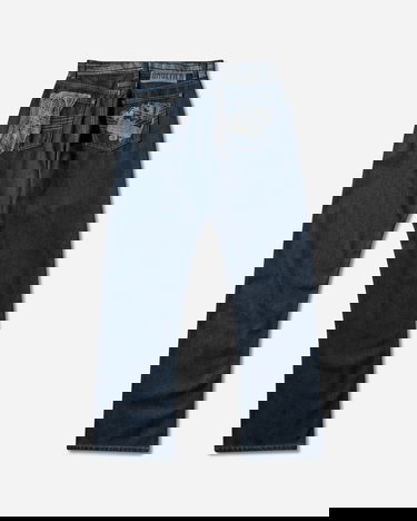 Džínsy Jean Paul Gaultier Trompe L'oeil Jeans Modrá | 26-01-W-TR060-D027 57, 2