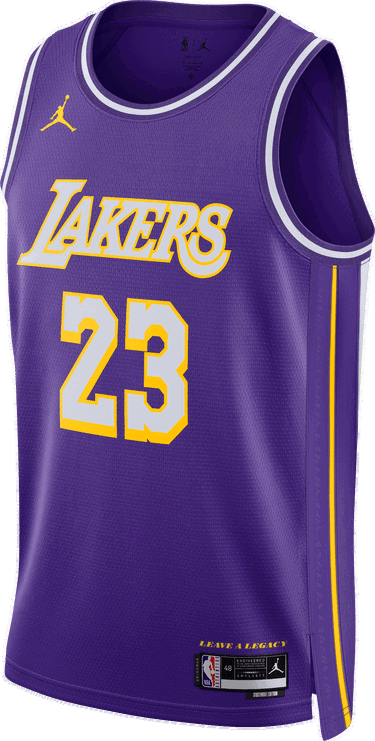 Dres Nike Los Angeles Lakers NBA Swingman Statement 2025 Jersey Fialová | hm4877-504, 0
