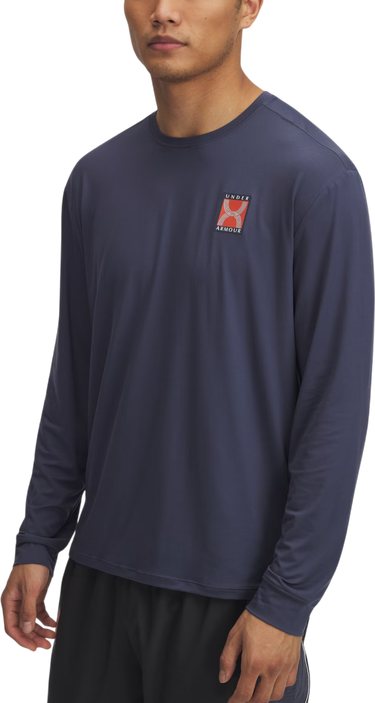 Tričko Under Armour UA Run 96 Longsleeve T-Shirt Navy | 1389824-044, 0