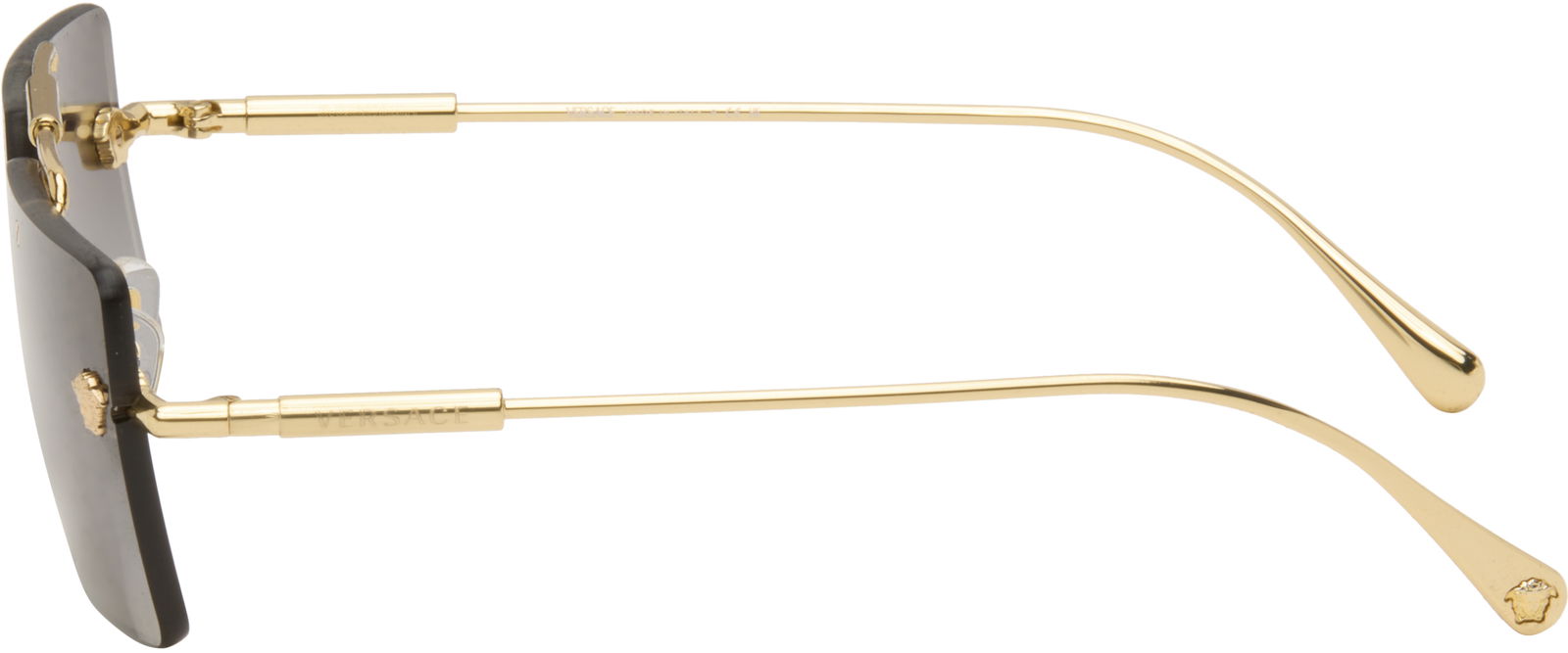 Gold Medusa Sunglasses