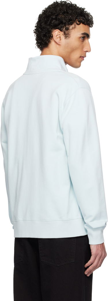 Mikina MAISON KITSUNÉ Maison Kitsuné Fox Head Patch Full-Zip Sweatshirt Modrá | OM02134KM0001, 2