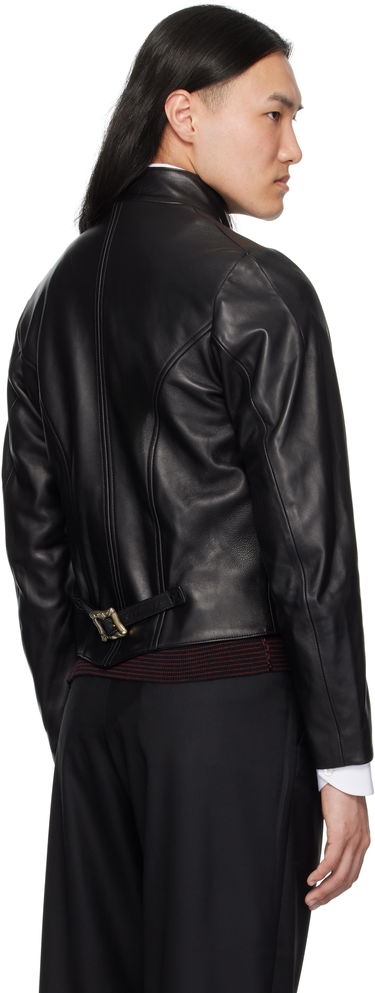 Bunda Enfants Riches Déprimés Enfants Riches Déprimés Leather Fencing Jacket Čierna | 040-246, 2