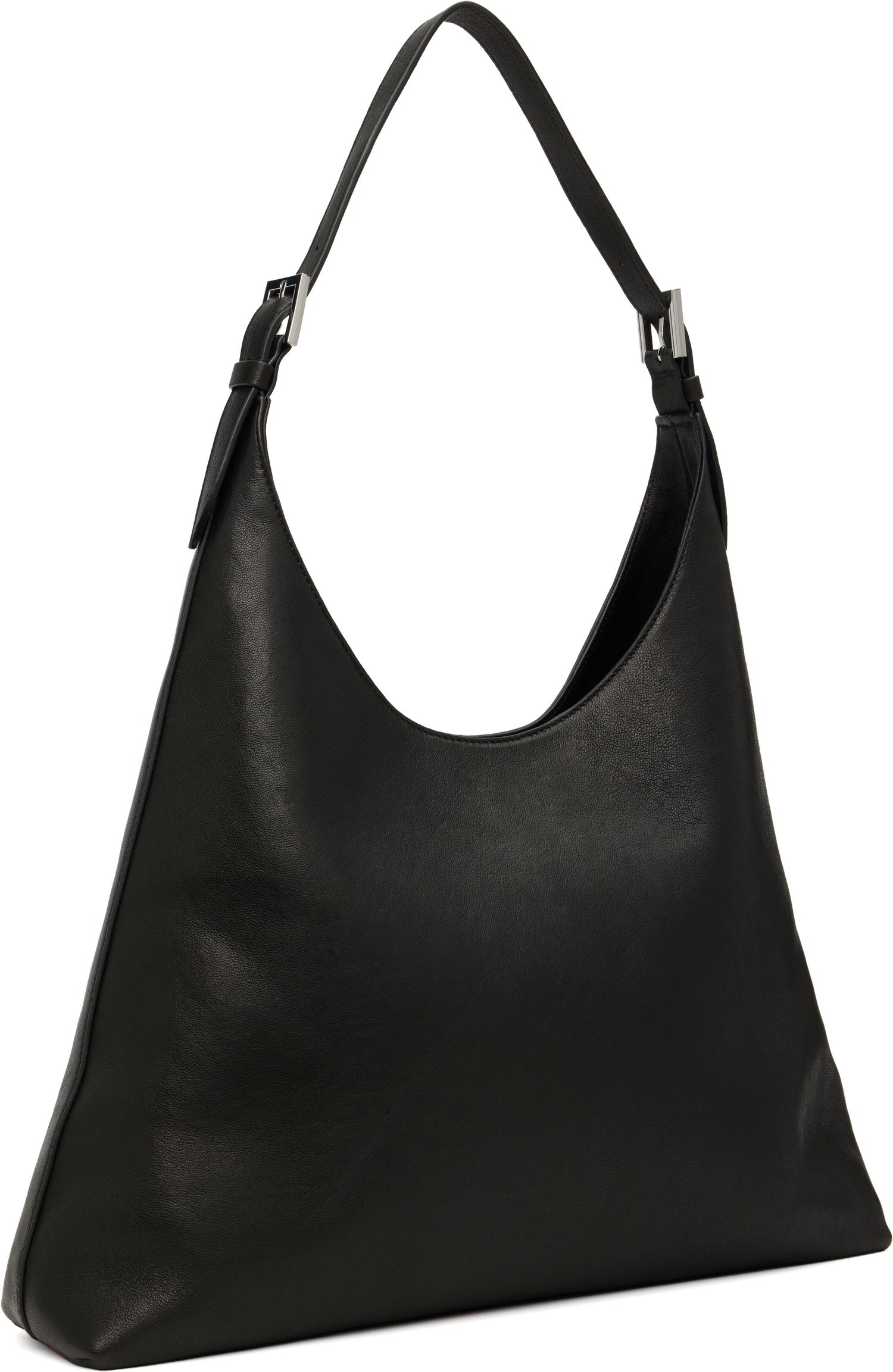 Taška cez rameno BY FAR BY FAR Camryn Washed Leather Shoulder Bag Čierna | MWBSB058LL034BK001PL, 1