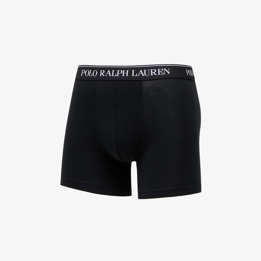 Boxerky Polo by Ralph Lauren Boxer Brief - 3 Pack Čierna | 714835887002, 0