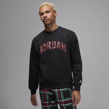 Mikina Jordan Fleece Sweatshirt Čierna | FV7460-010, 0