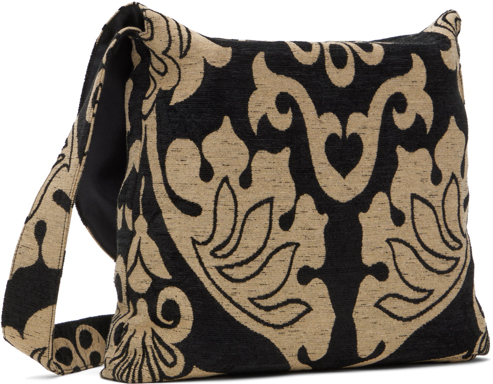 Anna Sui Beardsley Tapestry Messenger Bag
