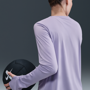 Tričko Nike One Classic Dri-FIT Long Sleeve T-Shirt Fialová | IB9403-533, 2