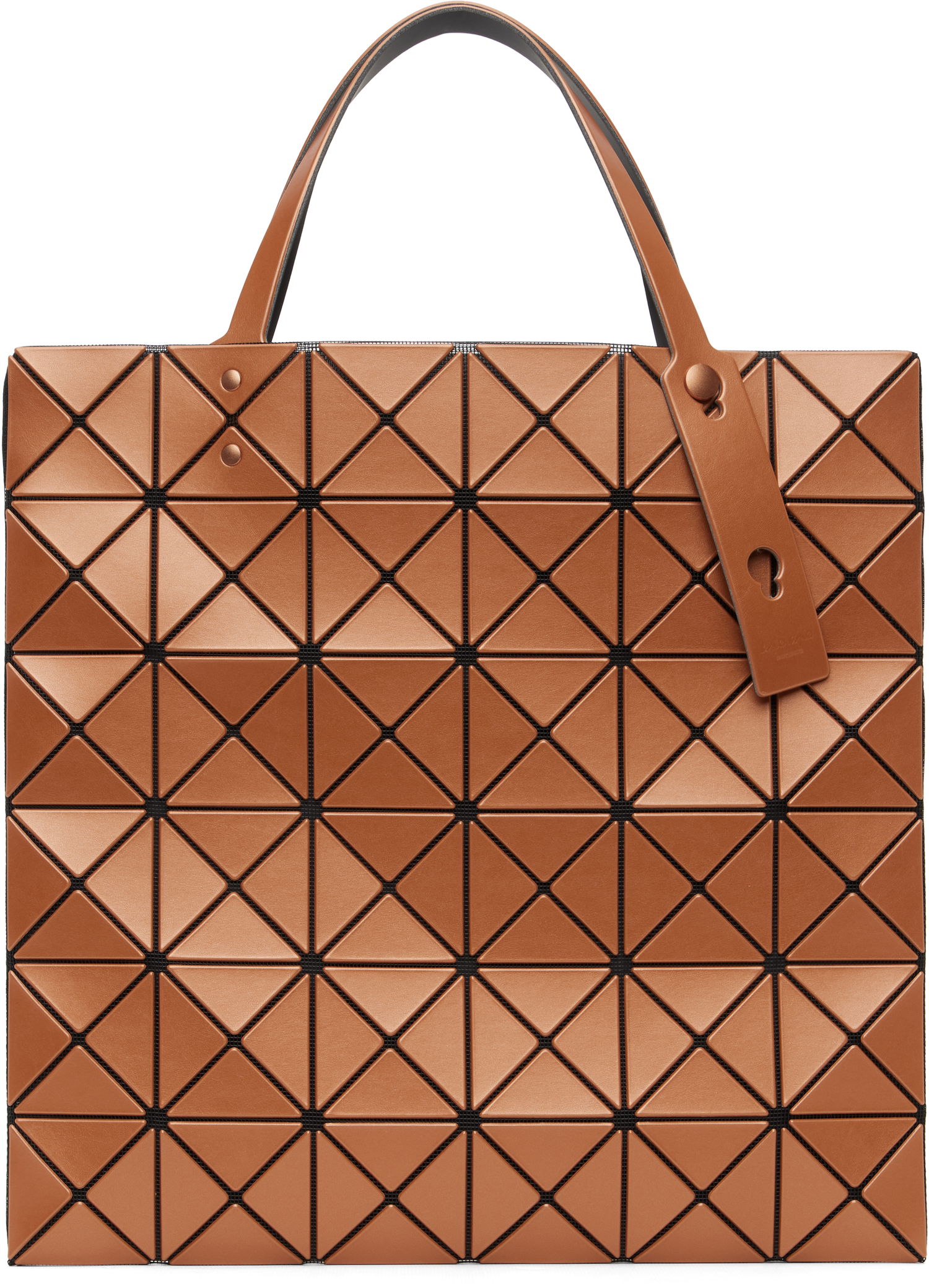 Tote bag BAO BAO ISSEY MIYAKE Lucent Metallic Geometric Panel Tote Metalická | BB58AG623, 0