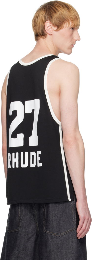 Tielko Rhude Rhude Como 1907 Edition Jersey Tank Top Čierna | RHSS25TA01230, 2