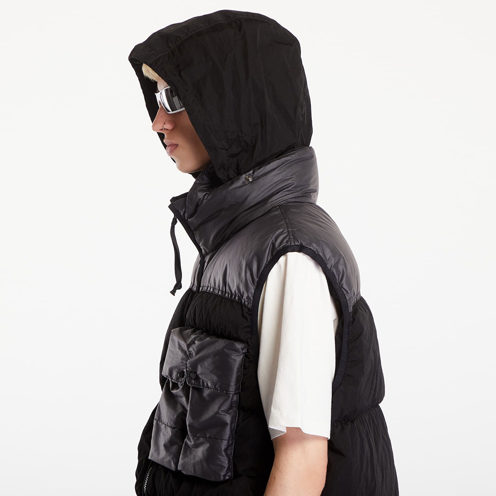 Chrome-R Mixed Down Vest