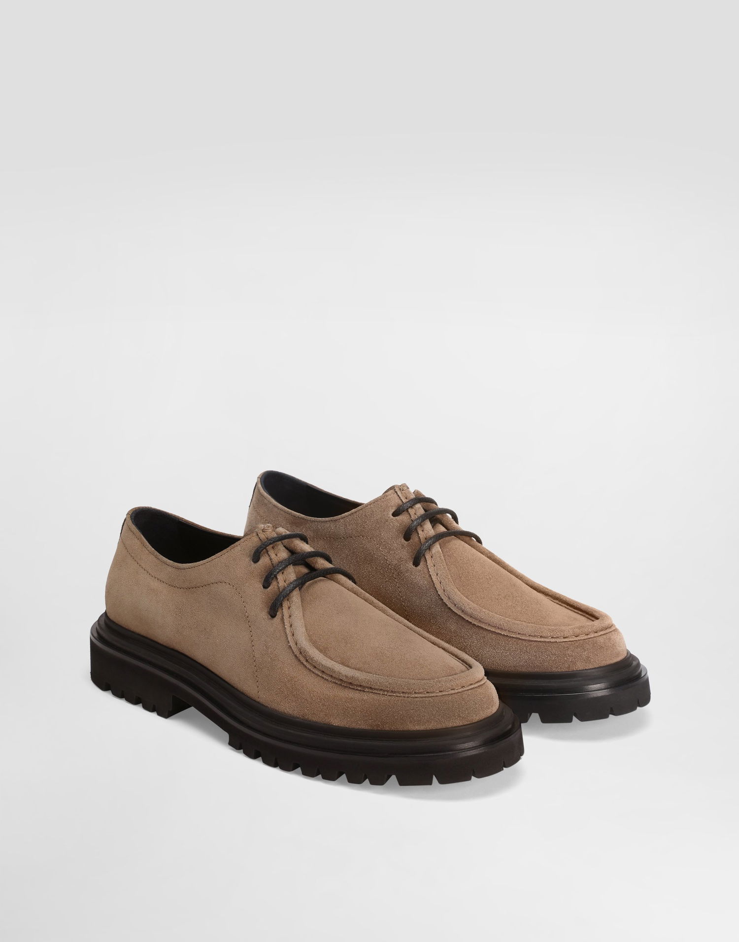 Doplnky Dolce & Gabbana Dolce & Gabbana Split Calfskin Derby Lace-Ups Béžová | A10886AT44180024, 1