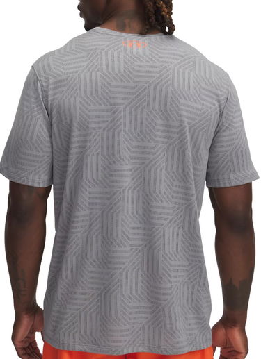 Tričko Under Armour UA Tech Vent Geotessa Short Sleeve T-Shirt Šedá | 1382182-036, 2