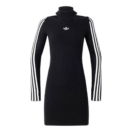 Šaty adidas Originals adidas Originals Premium Knit Dress Čierna | JI7056