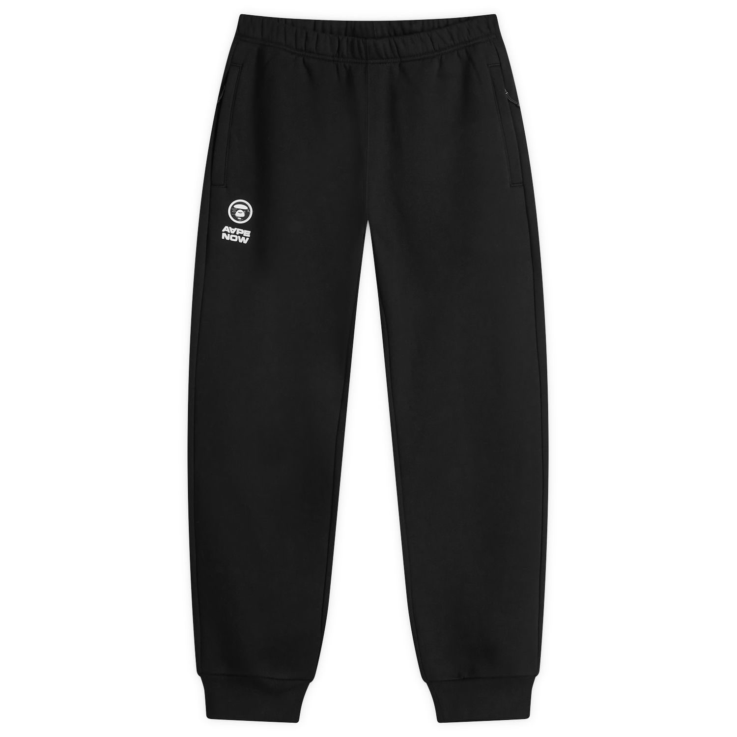 Tepláky AAPE by A Bathing Ape AAPE Now Camo Badge Sweatpants, Size Large Čierna | AAPPTMB626XXNBKX, 1