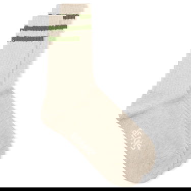 Ponožky BEAMS Beams Plus Schoolboy Socks Béžová | 3843-0010-479-16, 0