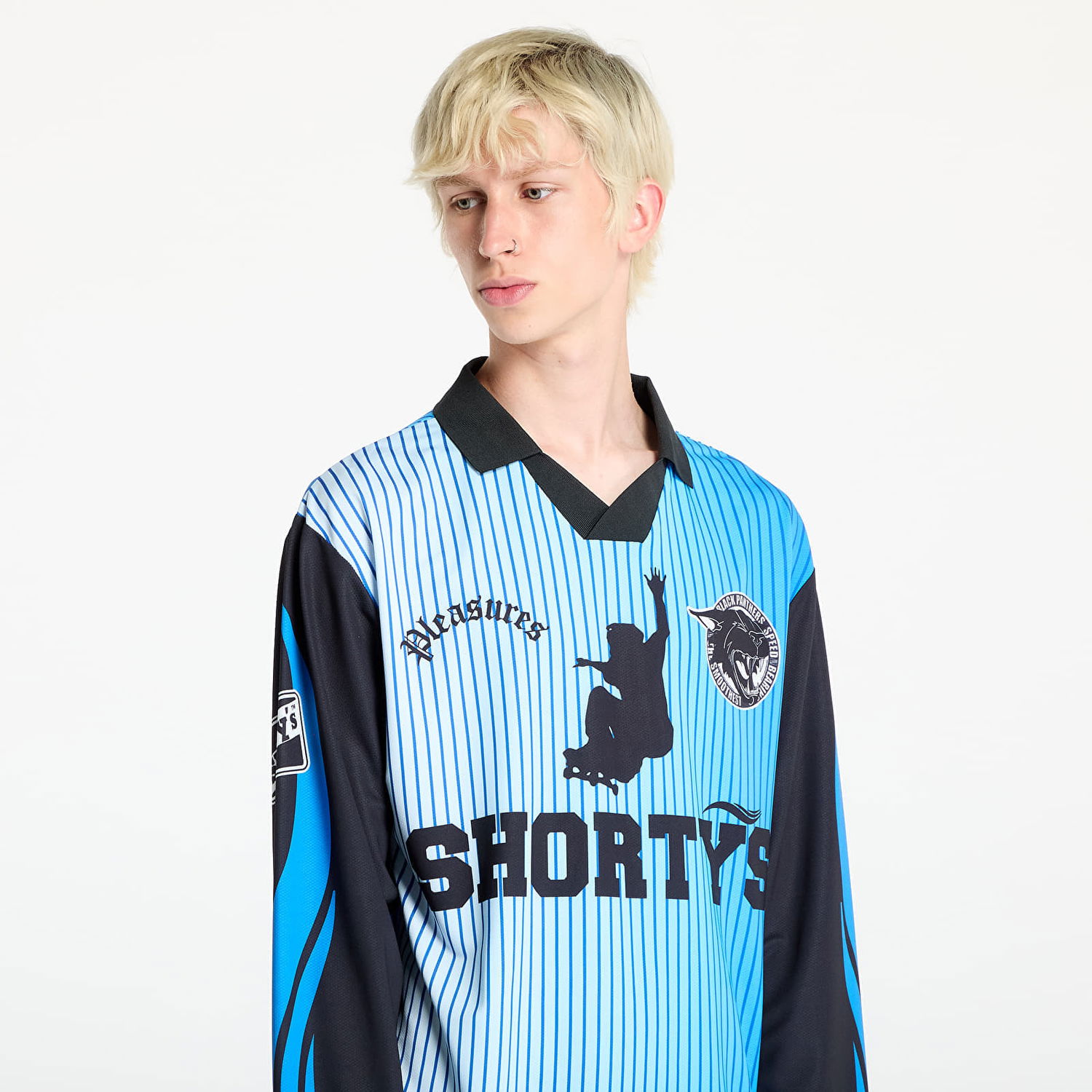 Dres Pleasures Dream Goalie Jersey Blue Modrá | P24F003 BLUE, 1