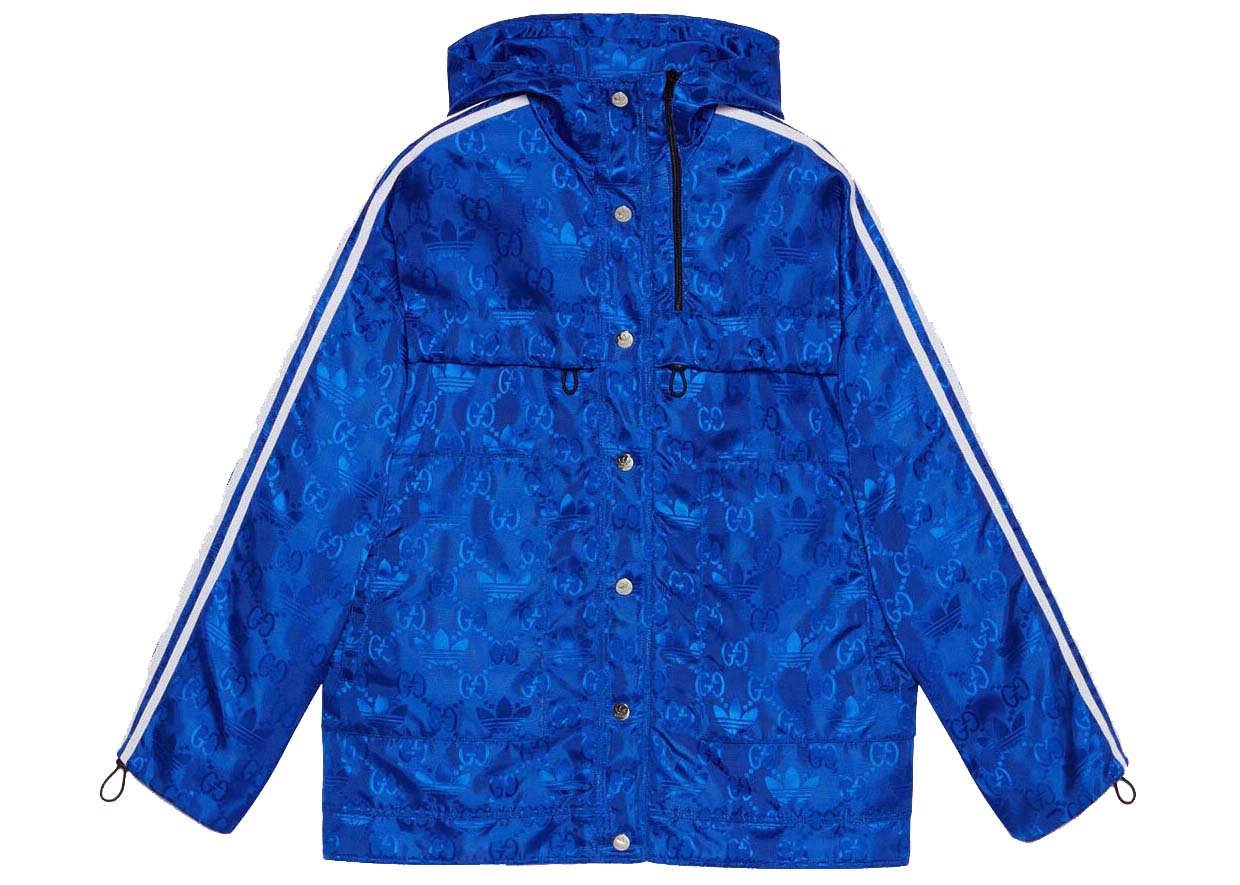 Bomber bunda Gucci adidas x Bomber Jacket Cobalt Blue Modrá | 702298 ZAJFW 4153, 0
