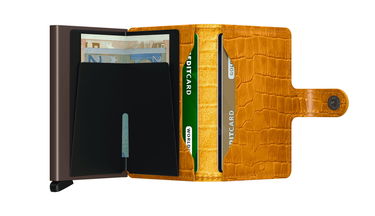 Peňaženka Secrid Secrid Miniwallet Cleo Ochre-Brown Oranžová | MCl-Brown, 2