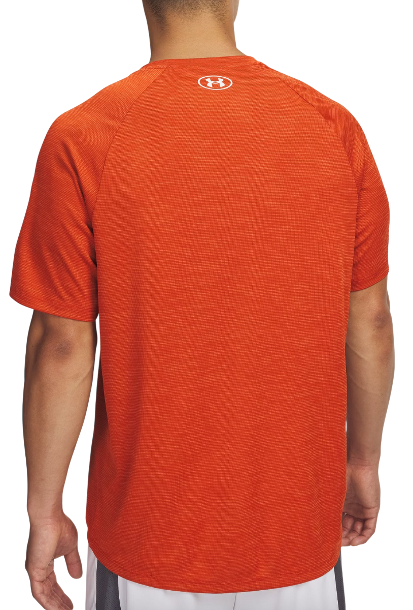 Tričko Under Armour T-Shirt Tech Textured SS Oranžová | 1382796-844, 1
