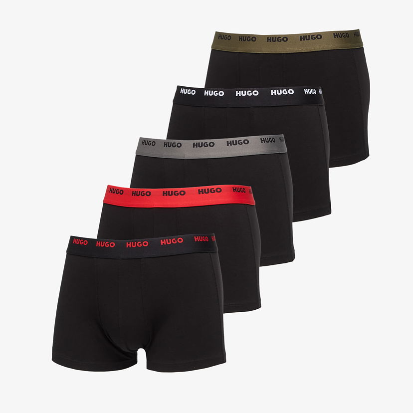 Boxerky BOSS Boxerky Hugo Trunk 5-Pack Multicolor Čierna | 50532619-003