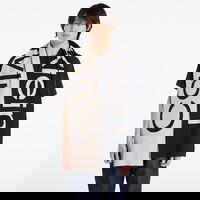 Calvin Klein Bold Logo 2-Tone Wool Scarf