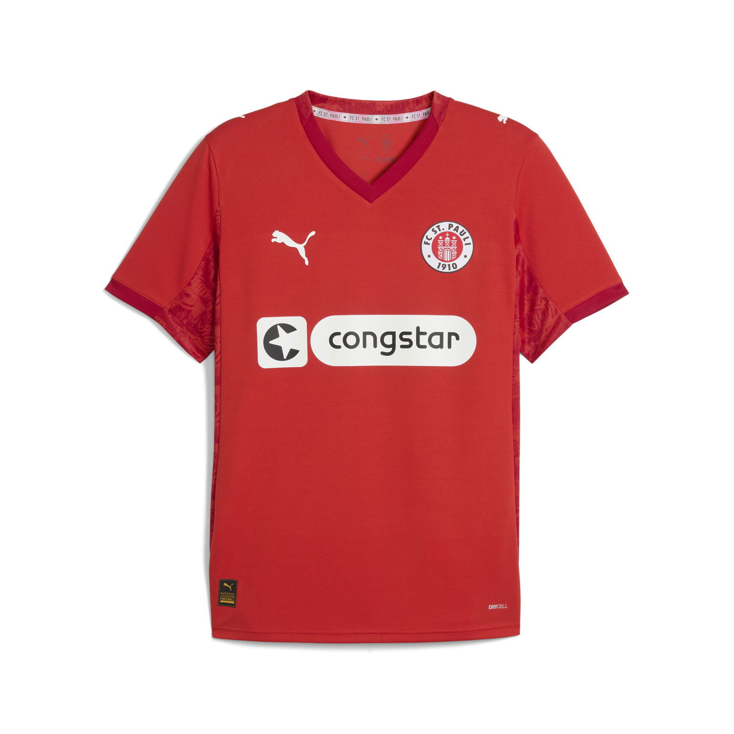 Dres Puma FC St. Pauli Fourth Jersey Červená | 783079_04, 0