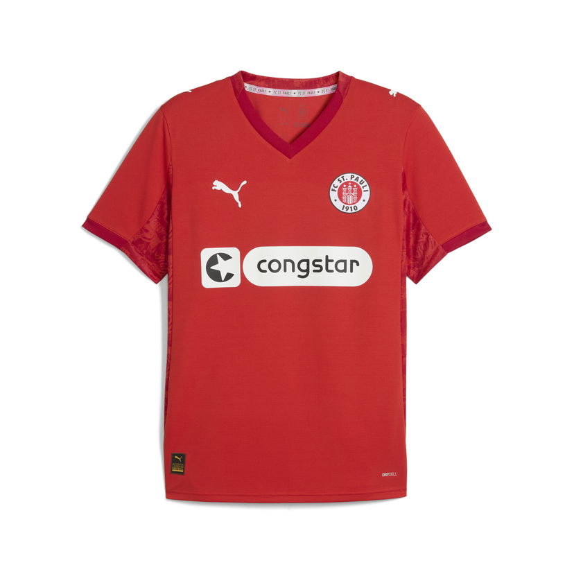 Dres Puma FC St. Pauli Fourth Jersey Červená | 783079_04