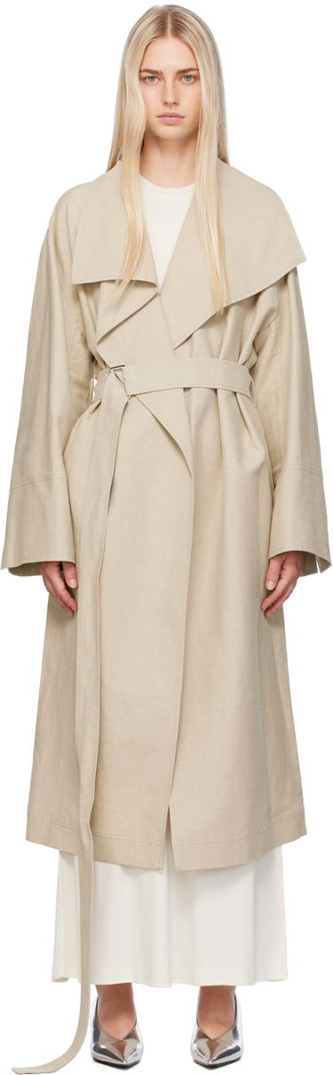 Trenčkot TOTEME Totême Signature Trench Coat Béžová | 243-WRO3318-FB0196, 0