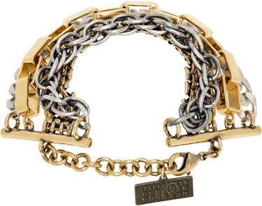 Náramok Maison Margiela MM6 Maison Margiela Mixed Chain Bracelet Metalická | SM6UY0085 P7214, 1