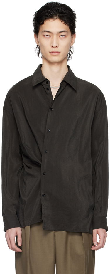 Košeľa LEMAIRE Lemaire Twisted Shirt Čierna | SH1096 LF208, 0