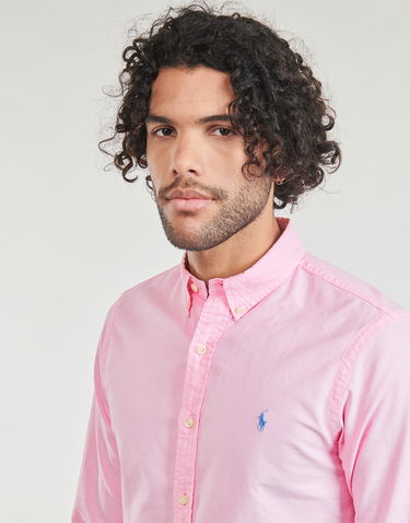 Košeľa Polo by Ralph Lauren Long Sleeve Shirt Ružová | 710804257027, 4
