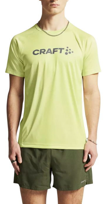 Tričko Craft Craft Core Essence Logo T-Shirt Žltá | 1911786-507000, 2