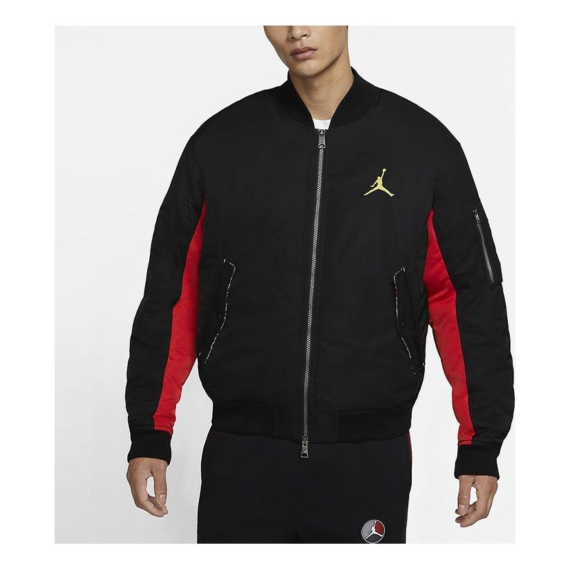 Bomber bunda Jordan Jordan MA-1 Embroidered Bomber Jacket Čierna | DB3693-010, 0
