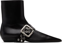 Jil Sander Eyelet Buckle Ankle Boots