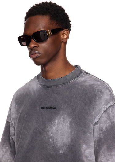 Slnečné okuliare Balenciaga Rectangular Sunglasses Čierna | BB0310SK-001, 3