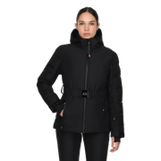Hooded Belted Puffer Jacket Bianca