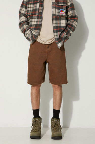 Šortky Butter Goods Web Denim Shorts Hnedá | BGQ3234801, 1