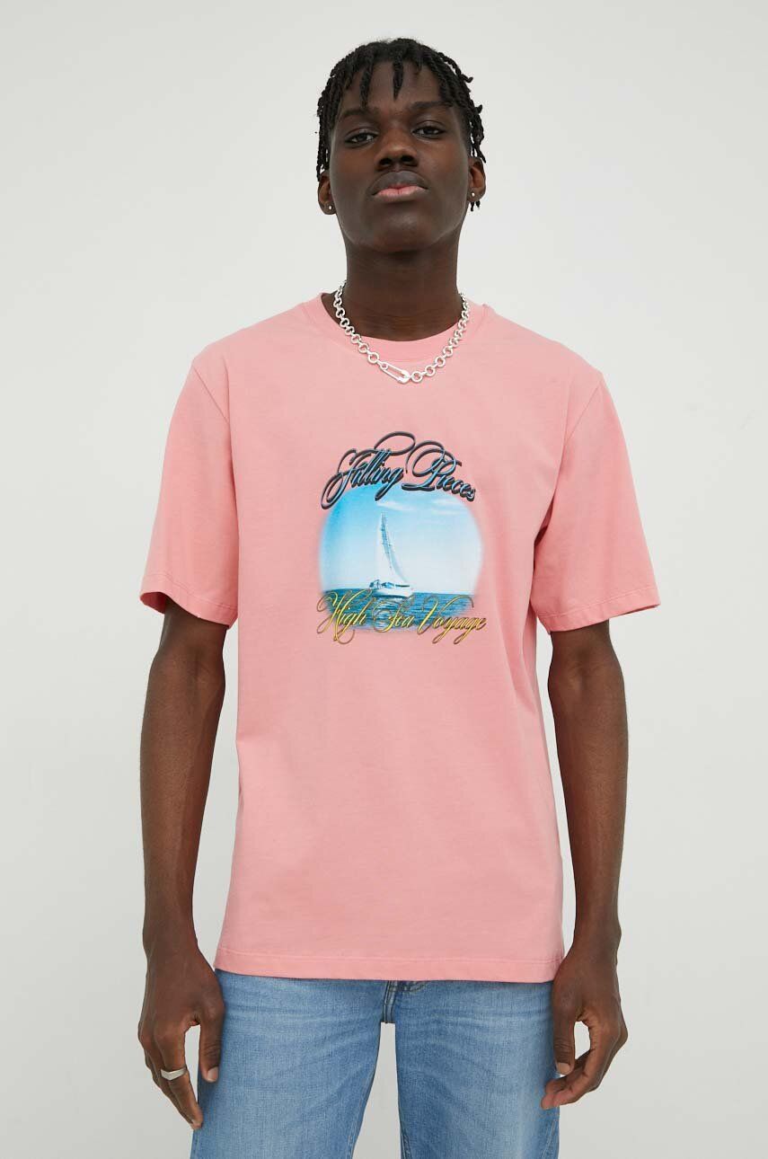 Tričko Filling Pieces High Sea Voyage Tee Ružová | 88154619935, 0