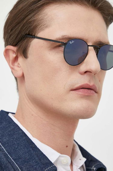 Slnečné okuliare Ray-Ban NEW ROUND Sunglasses Čierna | 0RB3637.002/G147, 1