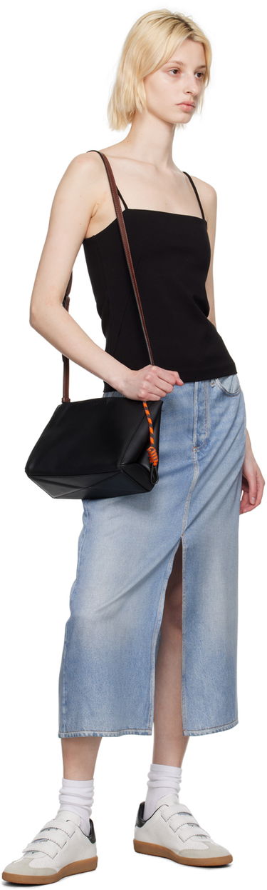 Tielko rag & bone Rag & Bone Irina Tank Top Čierna | WAC23PT016LC16, 3