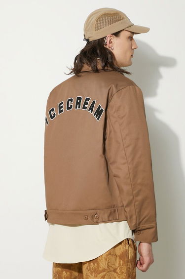 Bunda BBC IceCream ICECREAM Tiger Work Oversize Jacket Hnedá | IC24203, 3