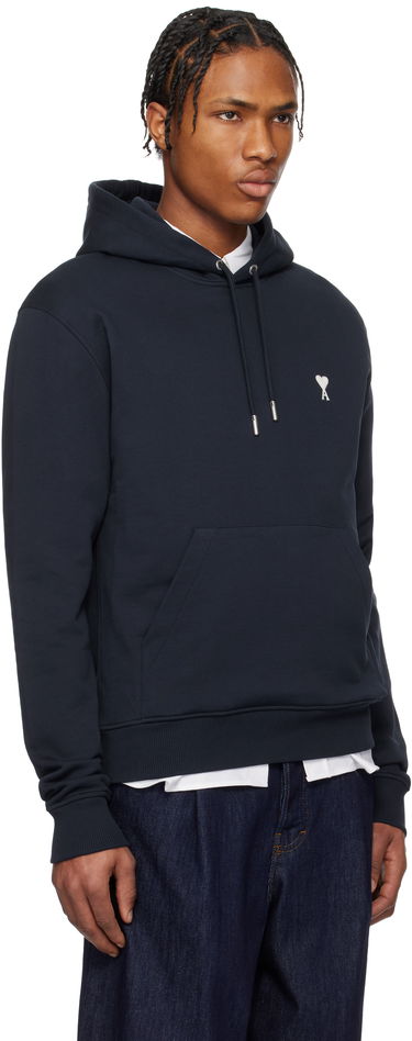 Mikina AMI AMI Paris Classic Ami De Coeur Hoodie 3XL Navy | HSW260.730-430, 2