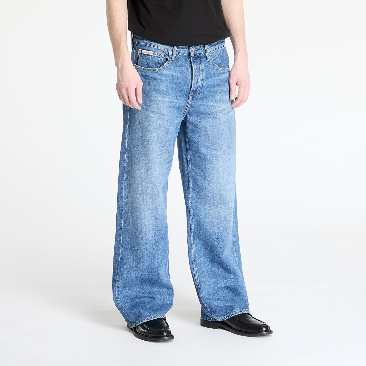 Džínsy CALVIN KLEIN Calvin Klein Jeans 90'S Loose Jeans Modrá | J30J327503 1A4, 0