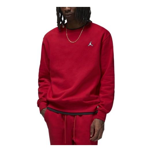Sveter Jordan Solid Color Pullover Hoodie Červená | DQ7521-687