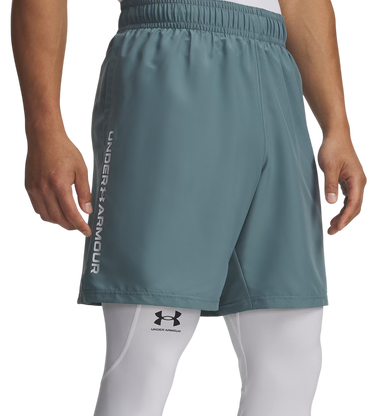Šortky Under Armour Tech Woven Wordmark Short Tyrkysová | 1383356-587, 0