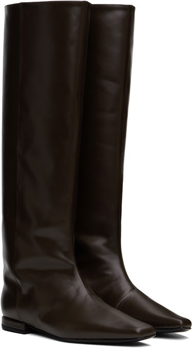 Oblečenie Loulou de Saison Loulou de Saison Lirone Tall Boots Hnedá | LIRONE, 3