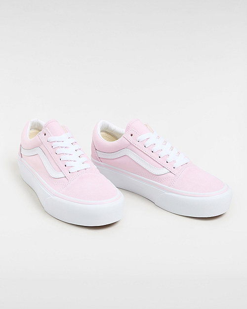 Tenisky a topánky Vans Old Skool Platform Shoes (cradle Pink) Women Pink, Size 2.5 Béžová | VN0A5KRGV1C, 1