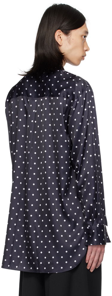 Košeľa Simone Rocha Simone Rocha Front Bow Polka Dot Shirt Navy | 5285 1203, 2
