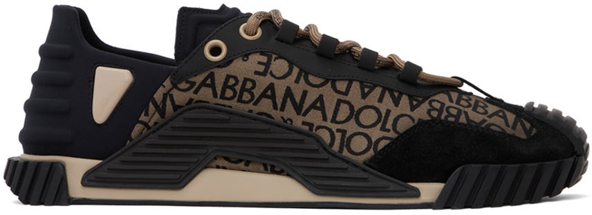 Tenisky a topánky Dolce & Gabbana Brown & Black NS1 Sneakers Hnedá | CS1810 AQ256, 0